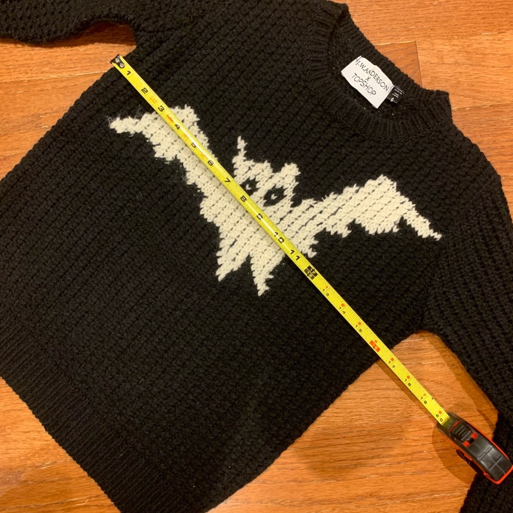 JW Anderson x Topshop Wool Blend Bat Sweater RARE S - Picture 7 of 8